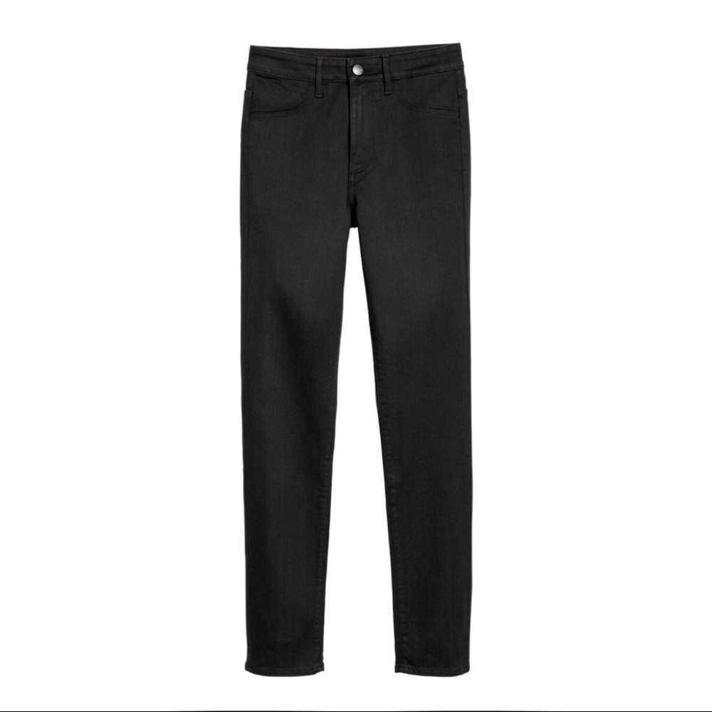 High waist skinny ankle jeans